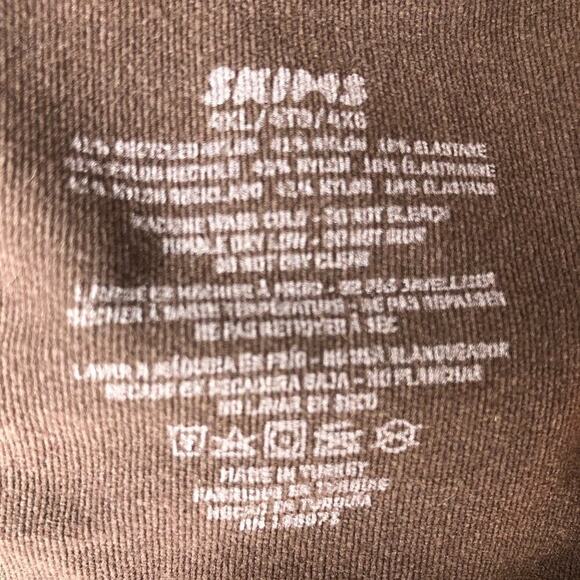 SKIMS Fits Everybody Cami Bodysuit Scoop Neck Seamless Cocoa Brown NWOT 4XL - Picture 6 of 7